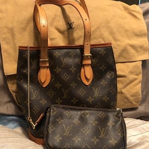 Louis Vuitton Small Bucket Handbag
